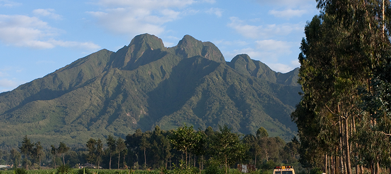 Mountain Karisimbi Karisimbi mountain , virunga mountain ranges